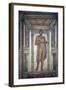 Italy, Naples, Naples Museum, from Pompeii, House of Meleager (VI 9), Stucco Policromo (Polychrome)-Samuel Magal-Framed Photographic Print