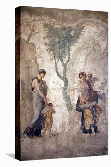 Italy, Naples, Naples Museum, from Pompeii, House of Punished Love  (VII, 2, 23), Eros' Punishment-Samuel Magal-Stretched Canvas