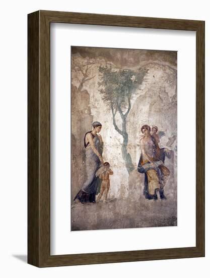 Italy, Naples, Naples Museum, from Pompeii, House of Punished Love  (VII, 2, 23), Eros' Punishment-Samuel Magal-Framed Photographic Print