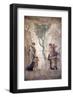 Italy, Naples, Naples Museum, from Pompeii, House of Punished Love  (VII, 2, 23), Eros' Punishment-Samuel Magal-Framed Photographic Print