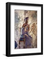 Italy, Naples, Naples Museum, from Pompeii, House of Punished Love  (VII, 2, 23), Mars and Venus-Samuel Magal-Framed Photographic Print