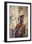 Italy, Naples, Naples Museum, from Pompeii, House of Punished Love  (VII, 2, 23), Mars and Venus-Samuel Magal-Framed Photographic Print