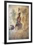 Italy, Naples, Naples Museum, from Pompeii, House of Punished Love  (VII, 2, 23), Mars and Venus-Samuel Magal-Framed Photographic Print