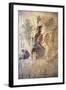 Italy, Naples, Naples Museum, from Pompeii, House of Punished Love  (VII, 2, 23), Mars and Venus-Samuel Magal-Framed Photographic Print