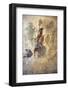 Italy, Naples, Naples Museum, from Pompeii, House of Punished Love  (VII, 2, 23), Mars and Venus-Samuel Magal-Framed Photographic Print