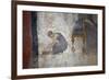 Italy, Naples, Naples Museum, from Pompeii, House of Punished Love (VII, 2, 23), Mars and Venus-Samuel Magal-Framed Photographic Print