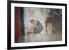 Italy, Naples, Naples Museum, from Pompeii, House of Punished Love (VII, 2, 23), Mars and Venus-Samuel Magal-Framed Photographic Print