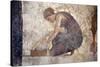 Italy, Naples, Naples Museum, from Pompeii, House of Punished Love  (VII, 2, 23), Slave-Samuel Magal-Stretched Canvas