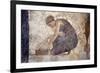 Italy, Naples, Naples Museum, from Pompeii, House of Punished Love  (VII, 2, 23), Slave-Samuel Magal-Framed Photographic Print