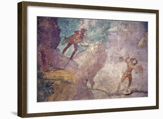 Italy, Naples, Naples Museum, from Pompeii, House of Queen Margherita (V 2, 10), Marsia-Samuel Magal-Framed Photographic Print