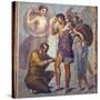 Italy, Naples, Naples Museum, from Pompeii, House of Siricus (VII, 1, 47), Iapyx and Aeneas-Samuel Magal-Stretched Canvas