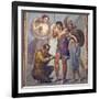 Italy, Naples, Naples Museum, from Pompeii, House of Siricus (VII, 1, 47), Iapyx and Aeneas-Samuel Magal-Framed Photographic Print