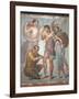 Italy, Naples, Naples Museum, from Pompeii, House of Siricus (VII, 1, 47), Lapyx and Aeneas-Samuel Magal-Framed Photographic Print