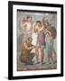 Italy, Naples, Naples Museum, from Pompeii, House of Siricus (VII, 1, 47), Lapyx and Aeneas-Samuel Magal-Framed Photographic Print