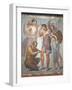 Italy, Naples, Naples Museum, from Pompeii, House of Siricus (VII, 1, 47), Lapyx and Aeneas-Samuel Magal-Framed Photographic Print