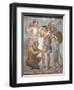 Italy, Naples, Naples Museum, from Pompeii, House of Siricus (VII, 1, 47), Lapyx and Aeneas-Samuel Magal-Framed Photographic Print