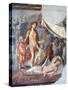 Italy, Naples, Naples Museum, from Pompeii, House of the Capitals, Dionysus and Arianna-Samuel Magal-Stretched Canvas