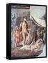 Italy, Naples, Naples Museum, from Pompeii, House of the Capitals, Dionysus and Arianna-Samuel Magal-Framed Stretched Canvas