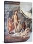 Italy, Naples, Naples Museum, from Pompeii, House of the Capitals, Dionysus and Arianna-Samuel Magal-Stretched Canvas