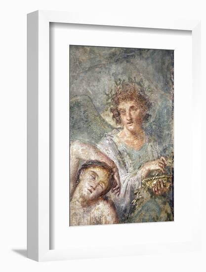 Italy, Naples, Naples Museum, from Pompeii, House of the Capitals (VII 4), Epiphany of  Dionysus-Samuel Magal-Framed Photographic Print
