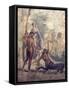 Italy, Naples, Naples Museum, from Pompeii, House of the Centaur, Hercules Slaying Nessus-Samuel Magal-Framed Stretched Canvas