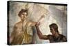 Italy, Naples, Naples Museum, from Pompeii, House of the Dioscuri (VI, 9, 6), Perseus and Andromeda-Samuel Magal-Stretched Canvas