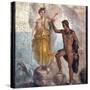 Italy, Naples, Naples Museum, from Pompeii, House of the Dioscuri (VI, 9, 6), Perseus and Andromeda-Samuel Magal-Stretched Canvas