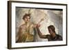 Italy, Naples, Naples Museum, from Pompeii, House of the Dioscuri (VI, 9, 6), Perseus and Andromeda-Samuel Magal-Framed Photographic Print