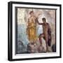 Italy, Naples, Naples Museum, from Pompeii, House of the Dioscuri (VI, 9, 6), Perseus and Andromeda-Samuel Magal-Framed Photographic Print