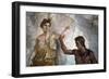 Italy, Naples, Naples Museum, from Pompeii, House of the Dioscuri (VI, 9, 6), Perseus and Andromeda-Samuel Magal-Framed Photographic Print