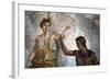 Italy, Naples, Naples Museum, from Pompeii, House of the Dioscuri (VI, 9, 6), Perseus and Andromeda-Samuel Magal-Framed Photographic Print