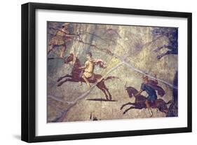 Italy, Naples, Naples Museum, from Pompeii, House of the Sailor (VII 15, 2), Niobids-Samuel Magal-Framed Photographic Print