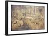 Italy, Naples, Naples Museum, from Pompeii, House of the Sailor (VII 15, 2), Niobids-Samuel Magal-Framed Photographic Print