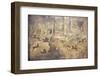 Italy, Naples, Naples Museum, from Pompeii, House of the Sailor (VII 15, 2), Niobids-Samuel Magal-Framed Photographic Print