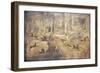 Italy, Naples, Naples Museum, from Pompeii, House of the Sailor (VII 15, 2), Niobids-Samuel Magal-Framed Photographic Print