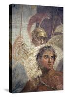 Italy, Naples, Naples Museum, from Pompeii, House of the Tragic Poet, Reg VI, Achilles and Briseis-Samuel Magal-Stretched Canvas