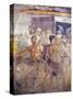 Italy, Naples, Naples Museum, from Pompeii, House of the Tragic Poet, Reg VI, Achilles and Briseis-Samuel Magal-Stretched Canvas