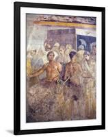 Italy, Naples, Naples Museum, from Pompeii, House of the Tragic Poet, Reg VI, Achilles and Briseis-Samuel Magal-Framed Photographic Print