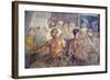 Italy, Naples, Naples Museum, from Pompeii, House of the Tragic Poet, Reg VI, Achilles and Briseis-Samuel Magal-Framed Photographic Print