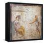 Italy, Naples, Naples Museum, from Pompeii, House of Vettii (VII 4, 48), Daedalus and Pasiphae-Samuel Magal-Framed Stretched Canvas
