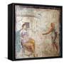 Italy, Naples, Naples Museum, from Pompeii, House of Vettii (VII 4, 48), Daedalus and Pasiphae-Samuel Magal-Framed Stretched Canvas