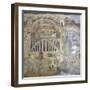 Italy, Naples, Naples Museum, from Pompeii, (peristyle) (I, 3,23), Amphitheater Showing Battle-Samuel Magal-Framed Photographic Print