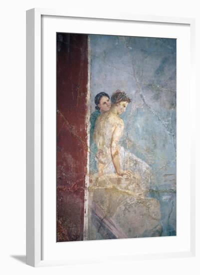 Italy, Naples, Naples Museum, from Pompeii, Prince of Montenegro House, Perseus freeing Andromeda-Samuel Magal-Framed Photographic Print