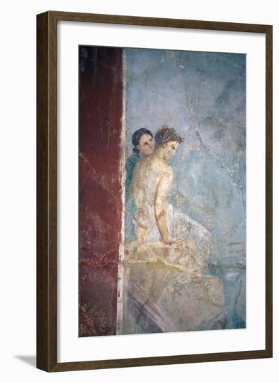 Italy, Naples, Naples Museum, from Pompeii, Prince of Montenegro House, Perseus freeing Andromeda-Samuel Magal-Framed Photographic Print