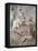 Italy, Naples, Naples Museum, from Pompeii, Prince of Montenegro House VII, Hercules and Omphale-Samuel Magal-Framed Stretched Canvas