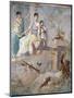 Italy, Naples, Naples Museum, from Pompeii, Prince of Montenegro House VII, Hercules and Omphale-Samuel Magal-Mounted Premium Photographic Print