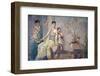 Italy, Naples, Naples Museum, from Pompeii, Prince of Montenegro House VII, Hercules and Omphale-Samuel Magal-Framed Photographic Print