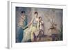 Italy, Naples, Naples Museum, from Pompeii, Prince of Montenegro House VII, Hercules and Omphale-Samuel Magal-Framed Photographic Print