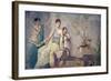 Italy, Naples, Naples Museum, from Pompeii, Prince of Montenegro House VII, Hercules and Omphale-Samuel Magal-Framed Photographic Print