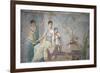 Italy, Naples, Naples Museum, from Pompeii, Prince of Montenegro House VII, Hercules and Omphale-Samuel Magal-Framed Photographic Print